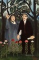 the muse inspiring the poet 1909 1 Henri Rousseau Post Impressionism Naive Primitivism